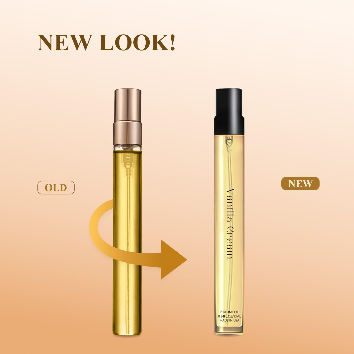 Pheromones Perfumes for Women, No. 54 Vanilla Cream Scent, Vanilla Perfume Oil, Advanced Fragrance Perfume for Woman, 0.34fl./10ml Gourmand Parfum, Travel Size Perfumes for Women,Made in USA - view 2