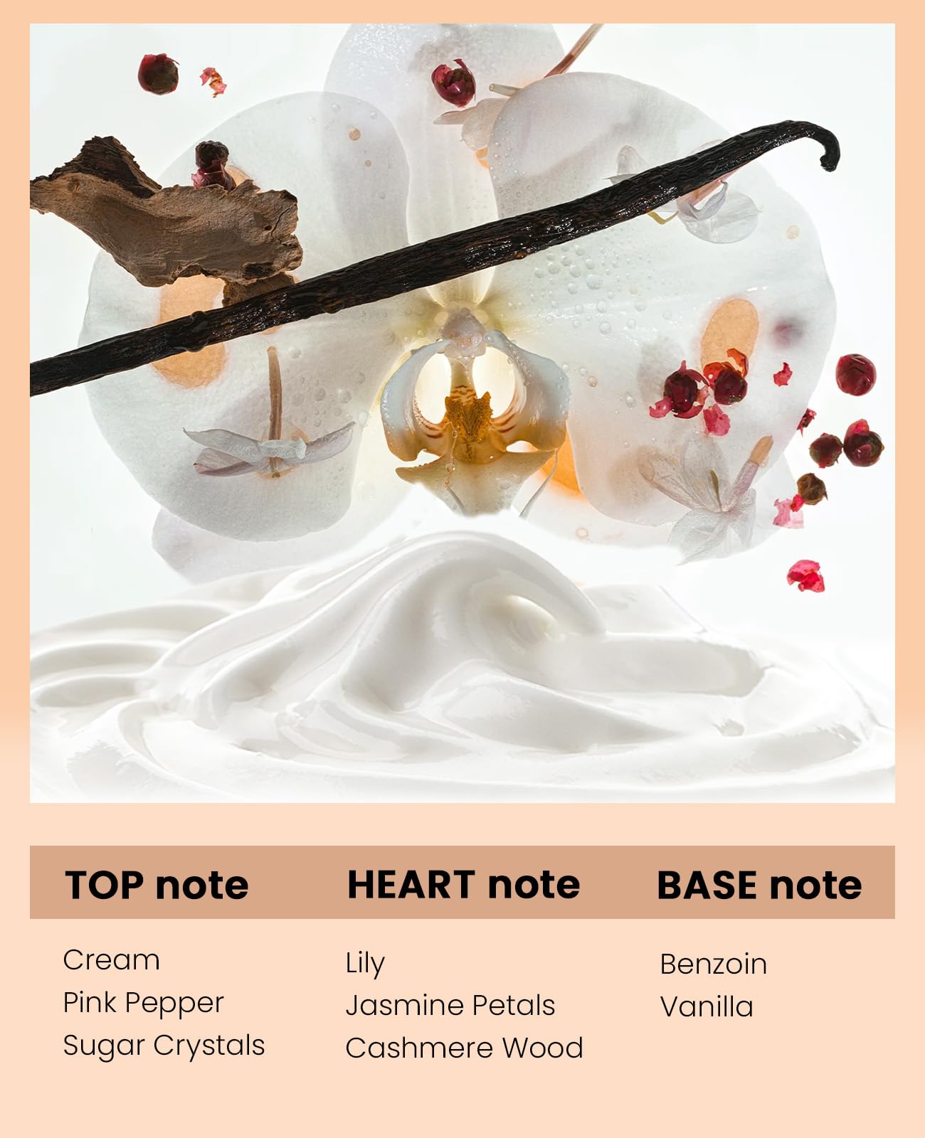 Pheromones Perfumes for Women, No. 54 Vanilla Cream Scent, Vanilla Perfume Oil, Advanced Fragrance Perfume for Woman, 0.34fl./10ml Gourmand Parfum, Travel Size Perfumes for Women,Made in USA - view 4